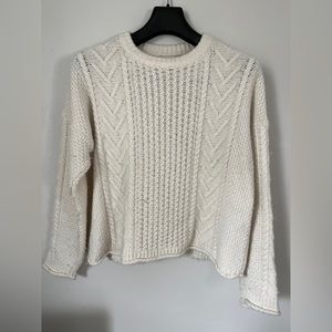 Madewell Cableknit Sweater size Medium